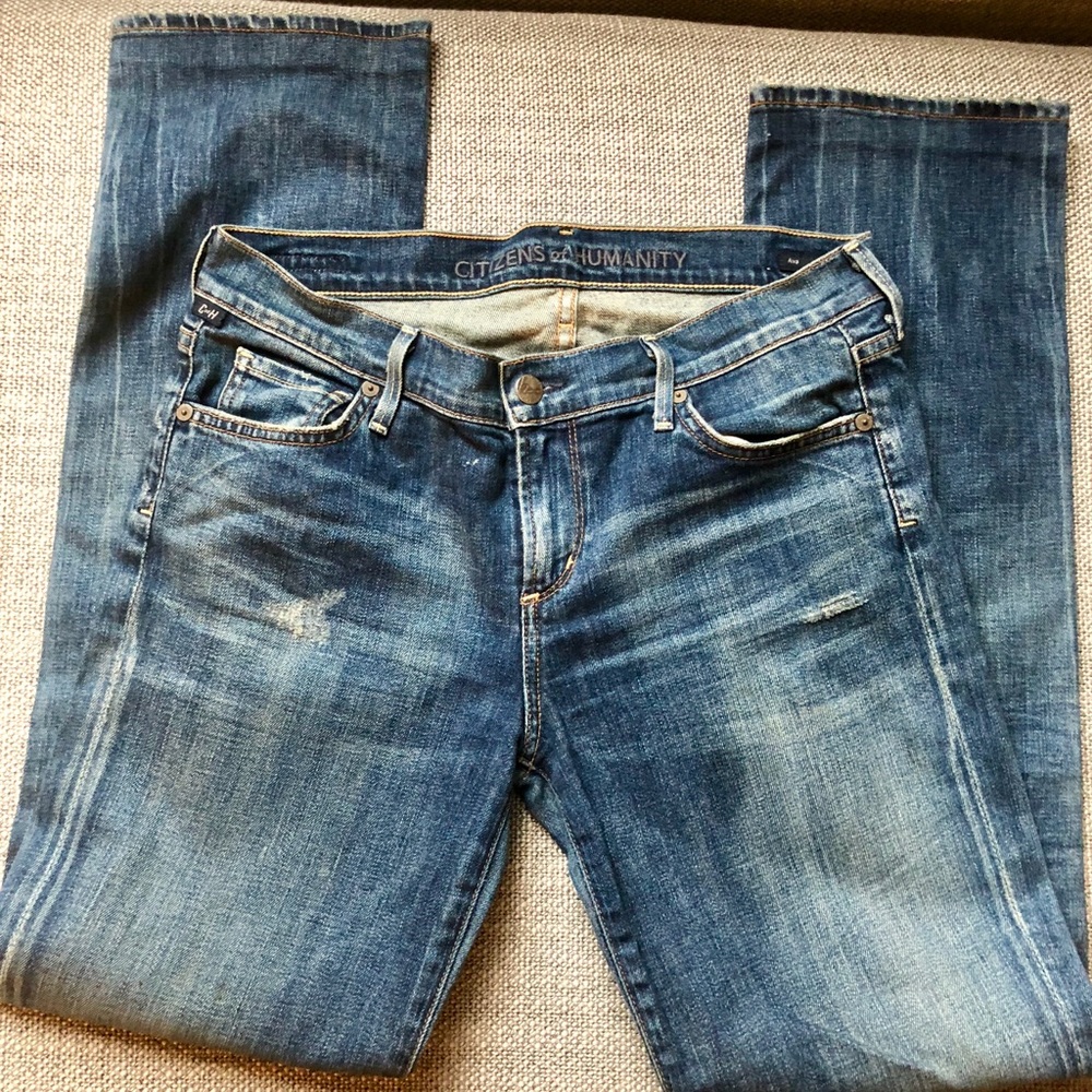 Citizens Of Humanity Jeans Light Wash/Straight leg